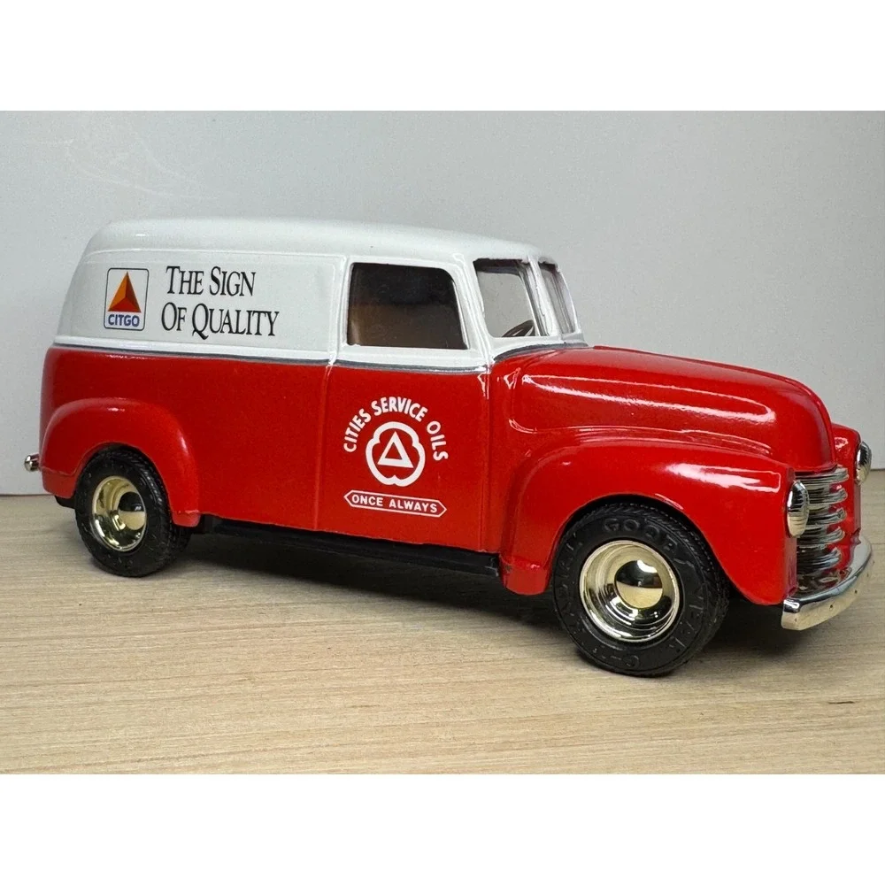 ERTL 1950 Chevy Panel Delivery Truck CITGO #4 Locking Coin Bank 9873 BNIB
